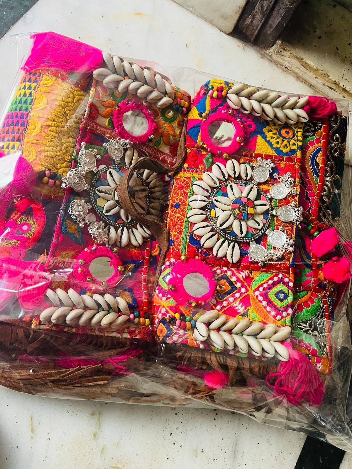 banjara bag Embroidered Boho Women Shoulder Handbag Colorful Wedding purse gift