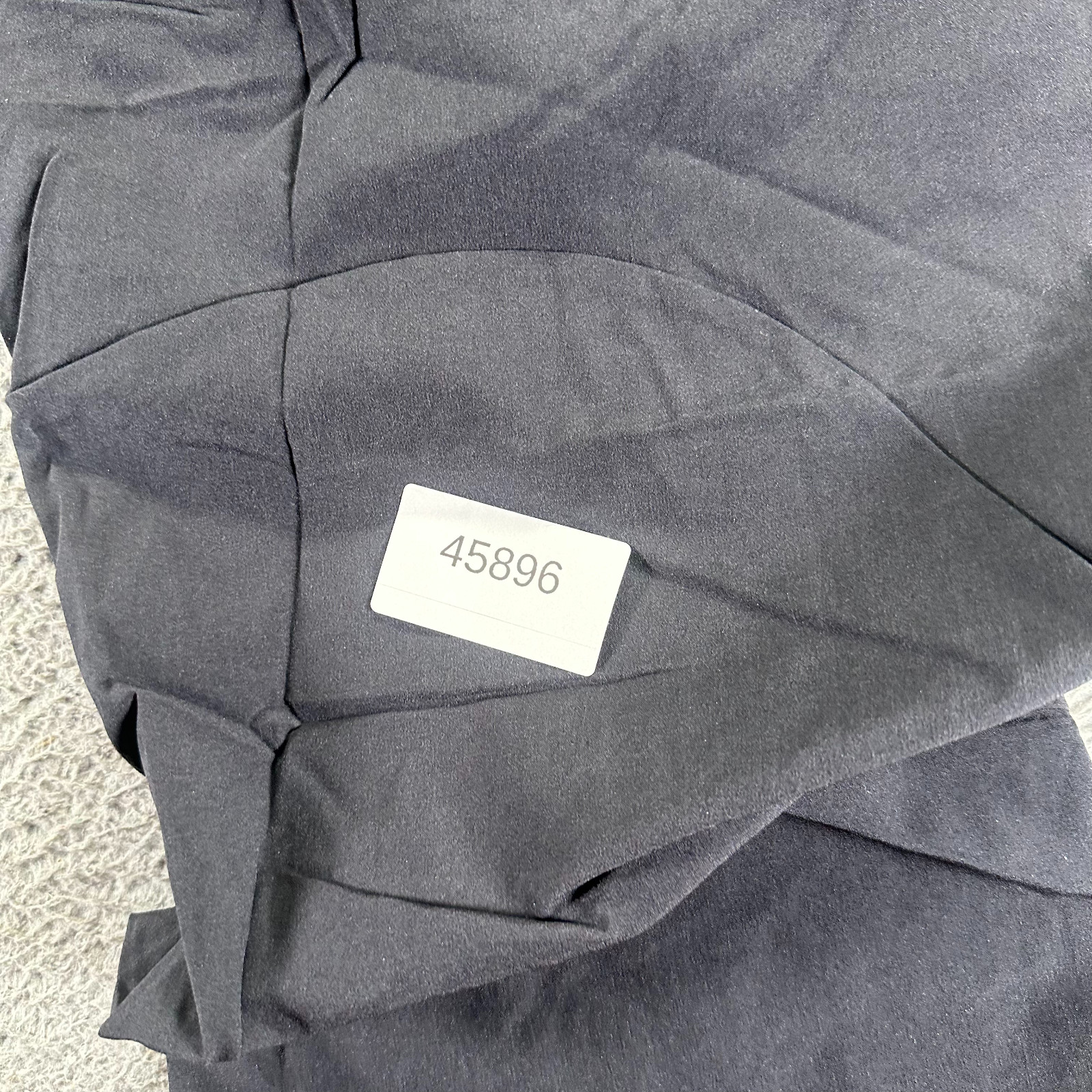 Paskho Pant Mens XL Black Nylon Windbreaker Straight Hiking Gorpcore Stretch