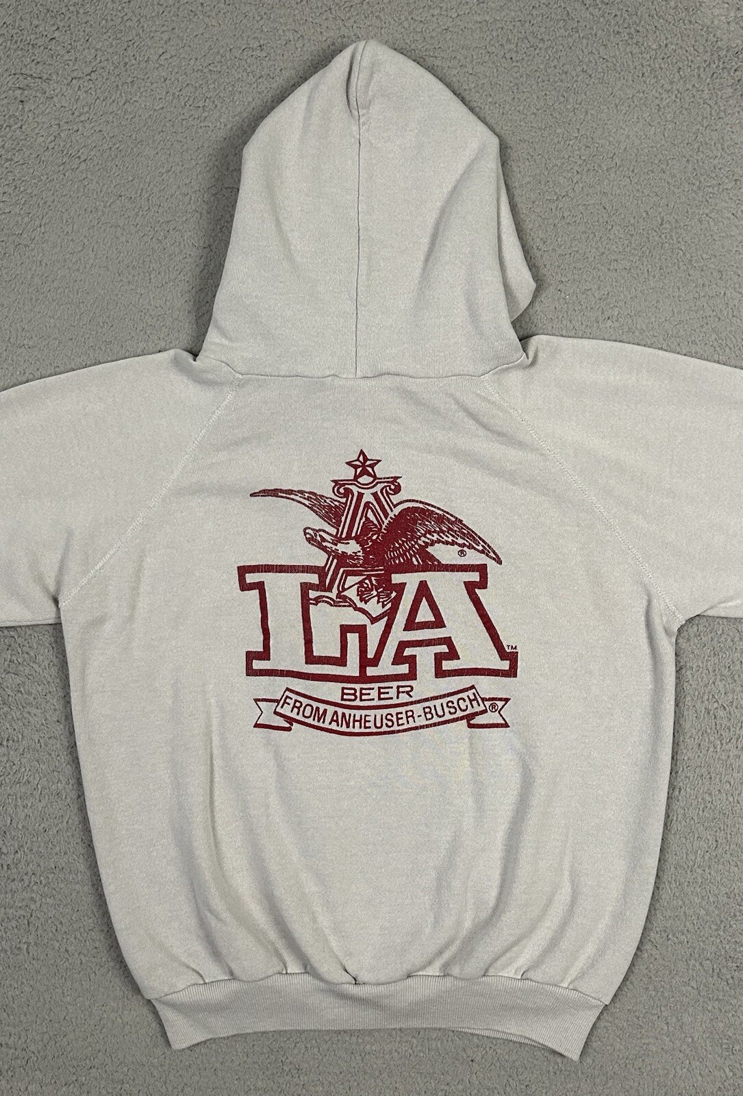 80’s Big Valley Classic Half Marathon LA Beer From Anheuser Hoodie Size S*
