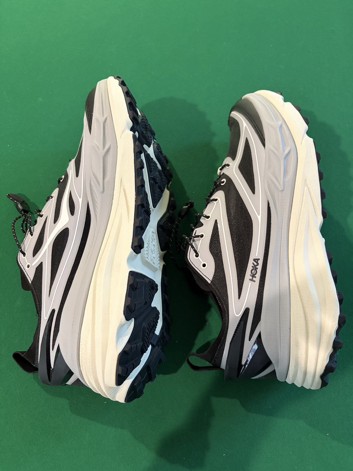 Hoka One One Stinson One7 Unisex M13 W14 Stellar Grey Eggshell Shoes 1168931 SGS