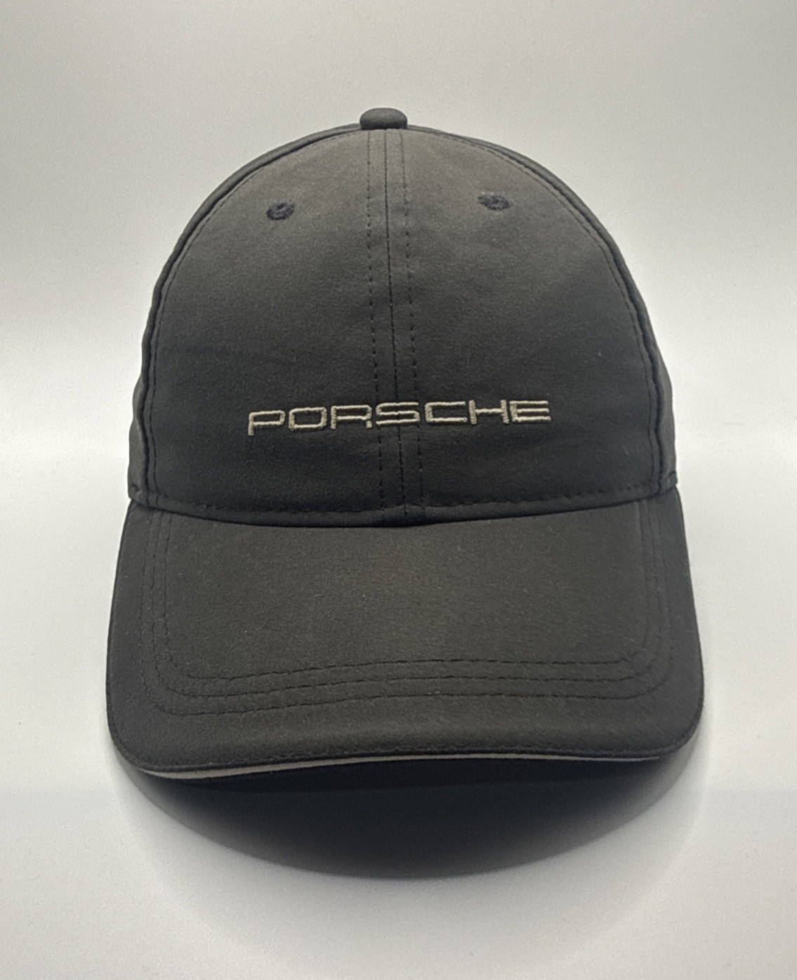 Porsche Design Classic Cap Dad Hat Gray One Size Fits All Official Strapback