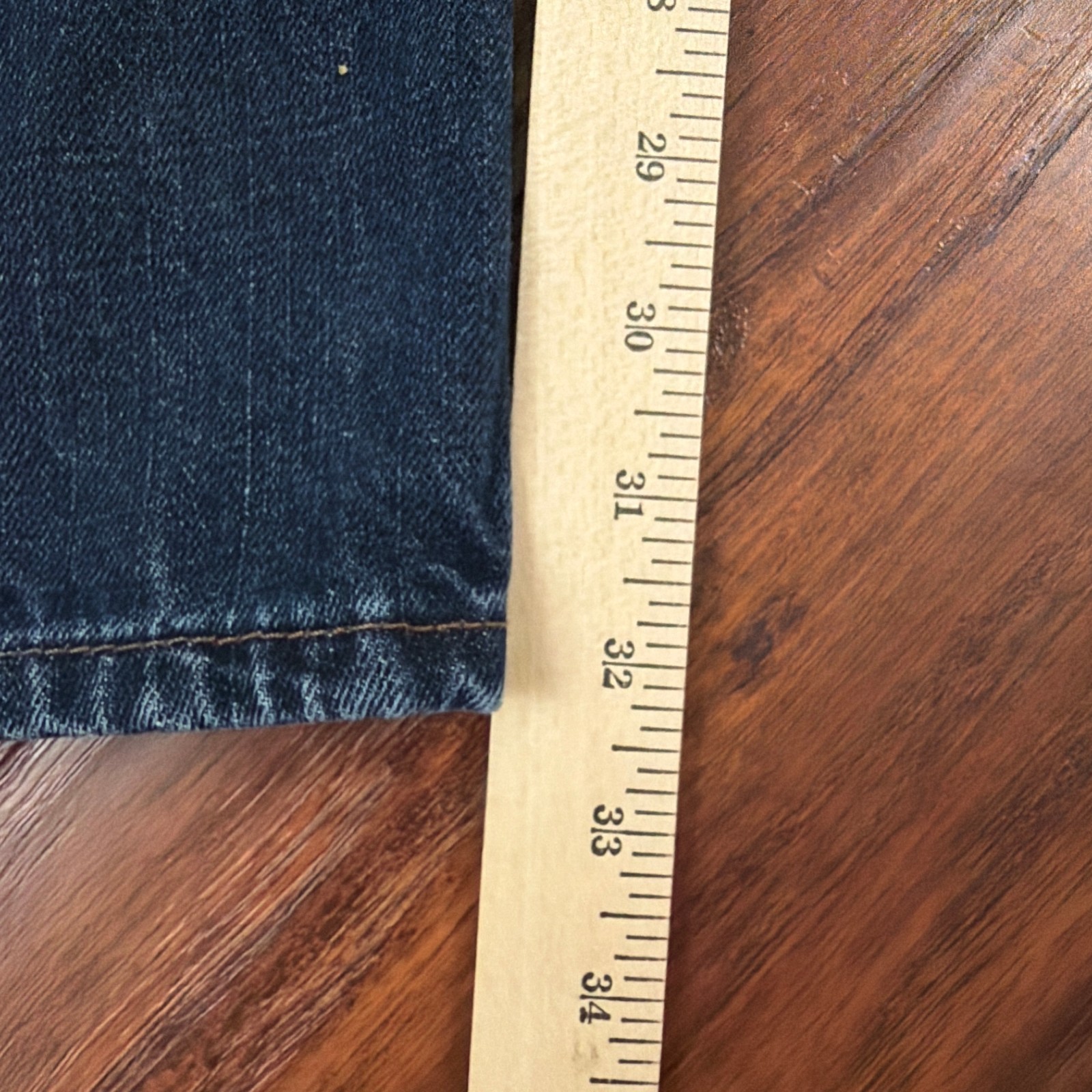 Levis 527 Jeans Mens 32 Boot Cut Slim Fit Mid Rise 100% Cotton Denim Cowboy