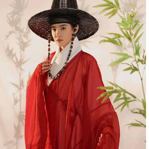 Men’s Ancient Chinese Ming Dynasty Hanfu Traditional Hanbok Cosplay Costume
