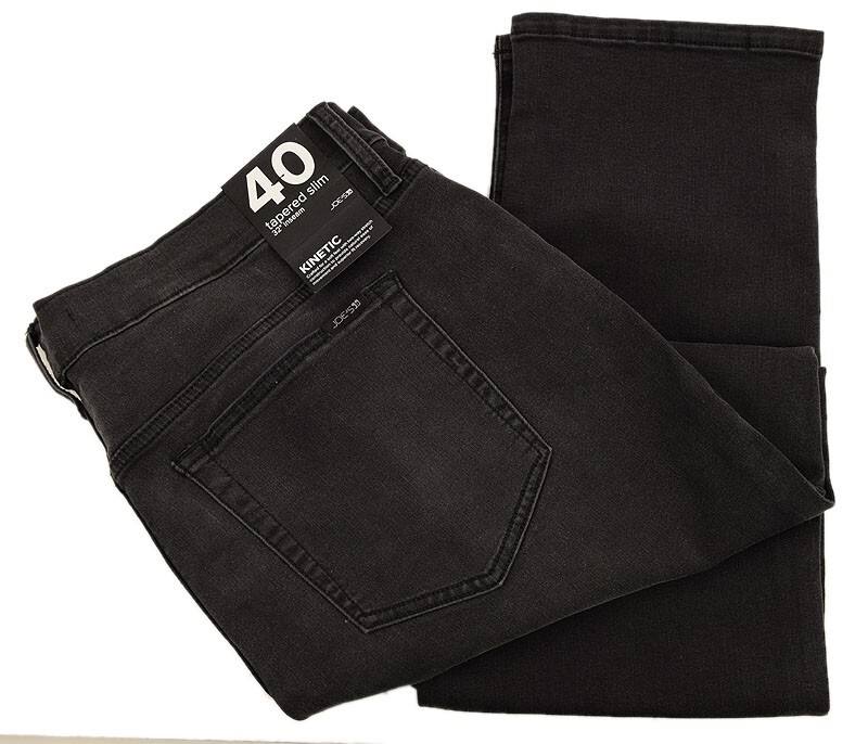 JOE’S JEANS Black Tapered Slim Kinetic 5-Pocket Stretch Jeans 40 NWT