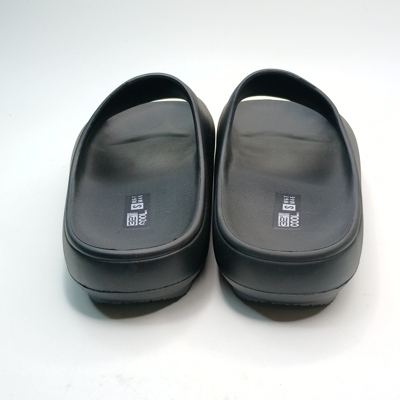 32 Degrees Cushion Slide Women Size 6-7 Black Ultra Soft EVA Foam Sandals