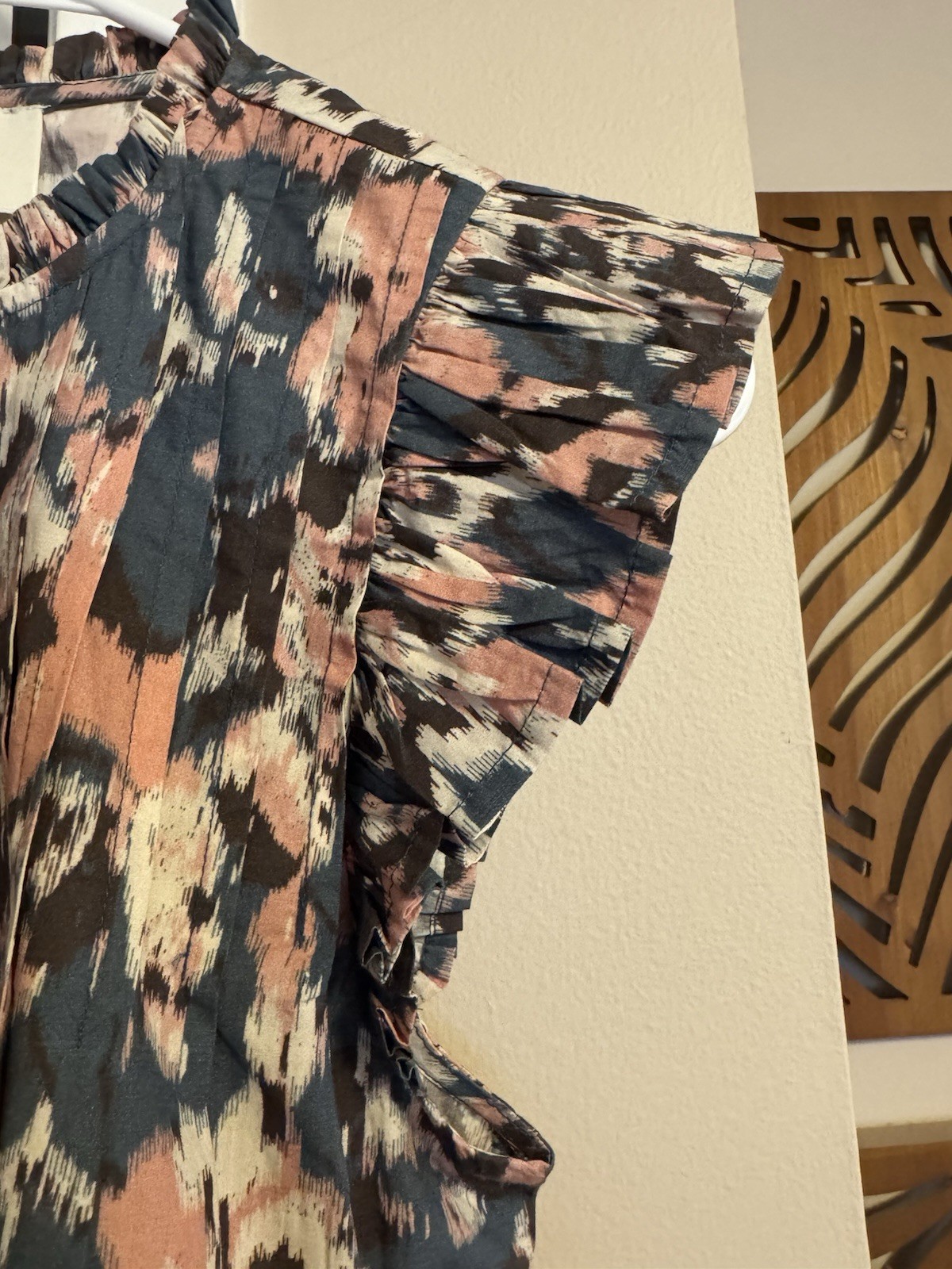 Cleobella Maritza Blouse Le Jules Print Size XS NWT