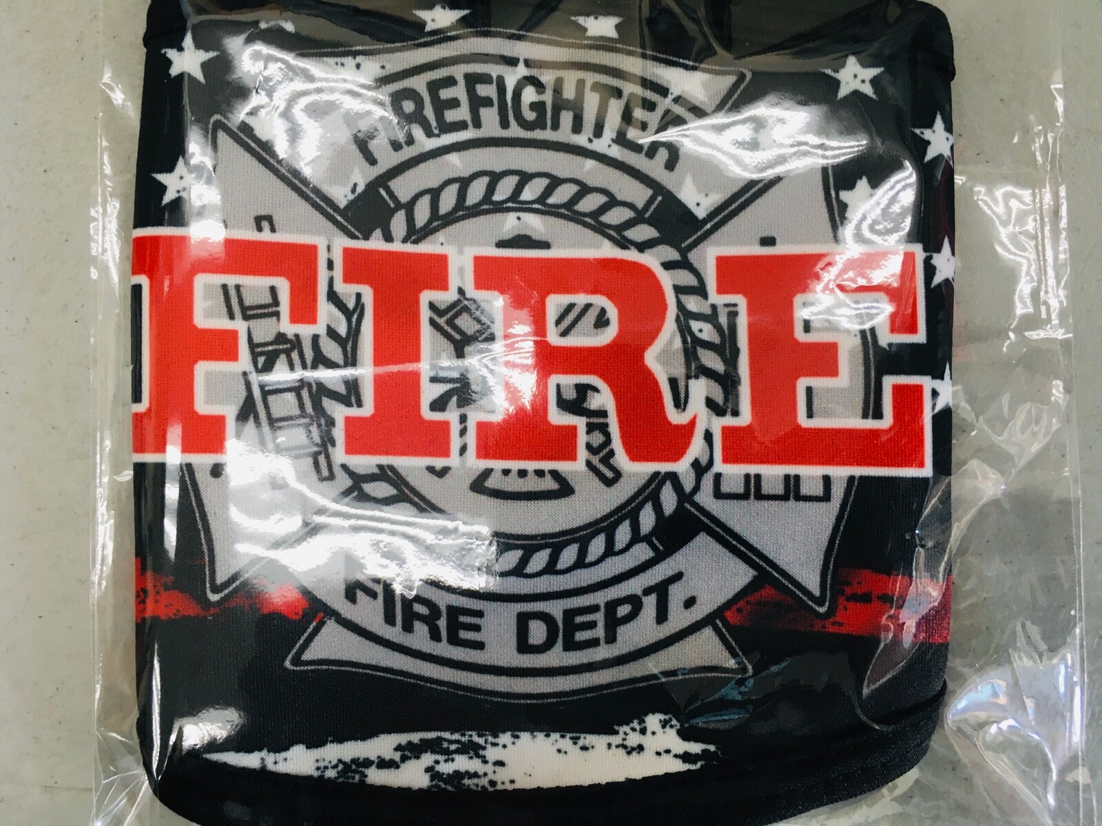 Fire Fighters, Fire Department Printed Face Mask/Cover Free Shipping & Returns