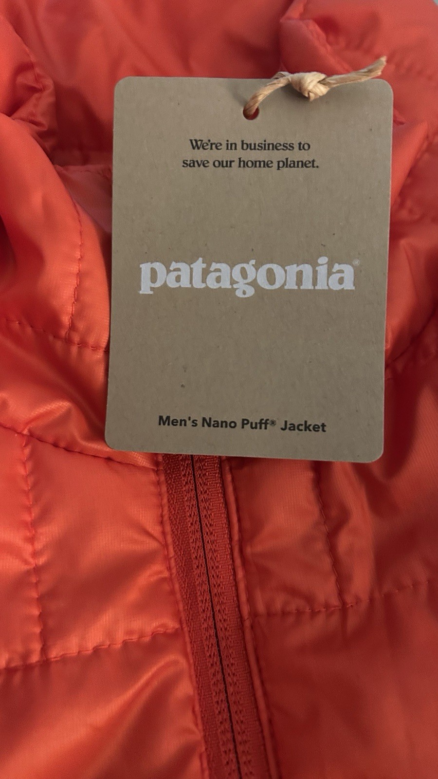 Patagonia Men’s Nano Puff Jacket Style # 84213 In Sizzle Red Size L NWT $229