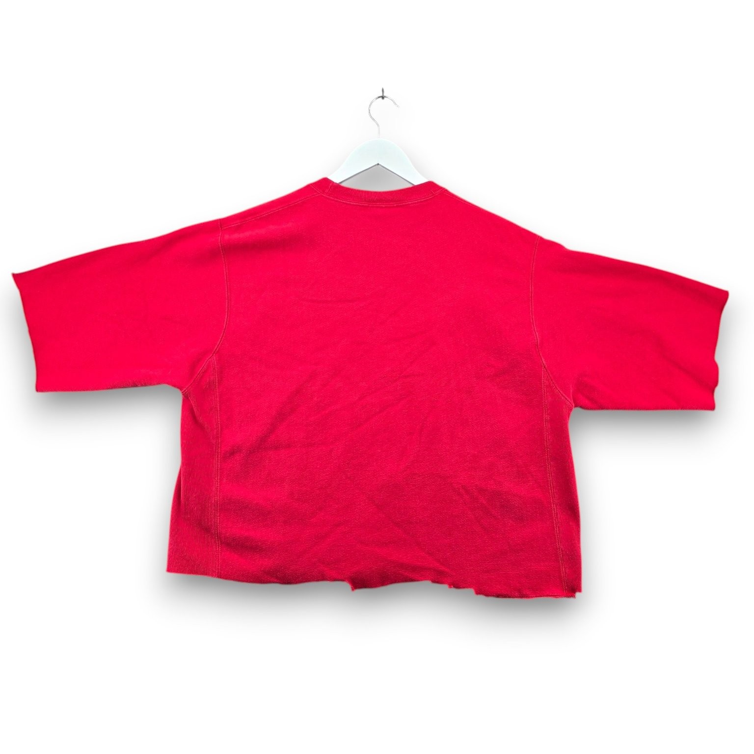 Champion Reverse Weave Adult Large Red Ohio State Buckeyes Cropped Sweatshirt