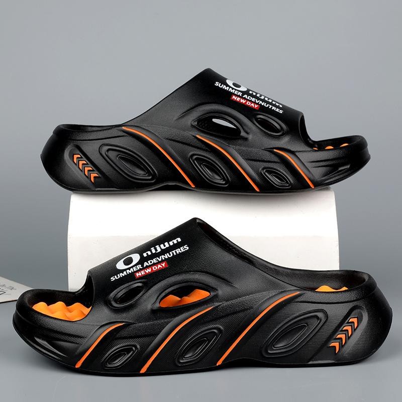 Men Summer EVA Slippers Soft Non-Slip Platform Slides Beach Shoes Unisex