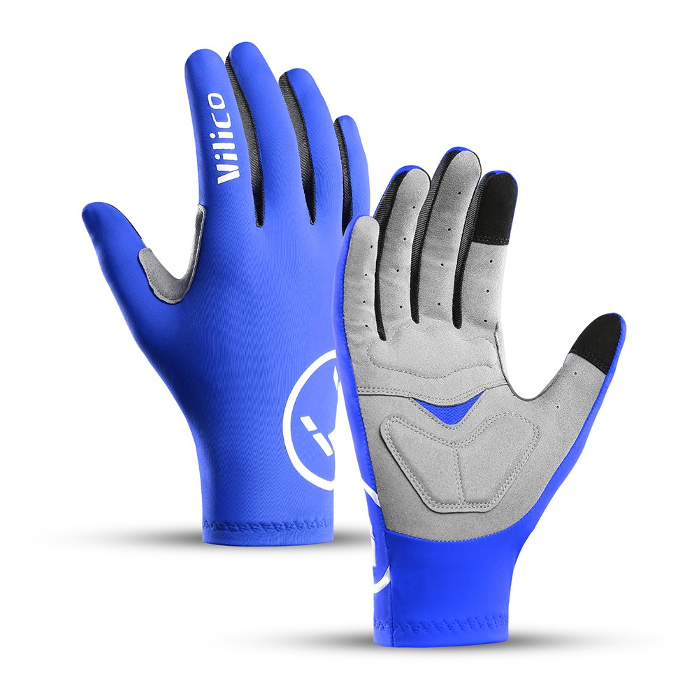 Anti-Slip Road Bike Cycling Gloves Full Finger Thin Padded Bicycle Gloves Unisex