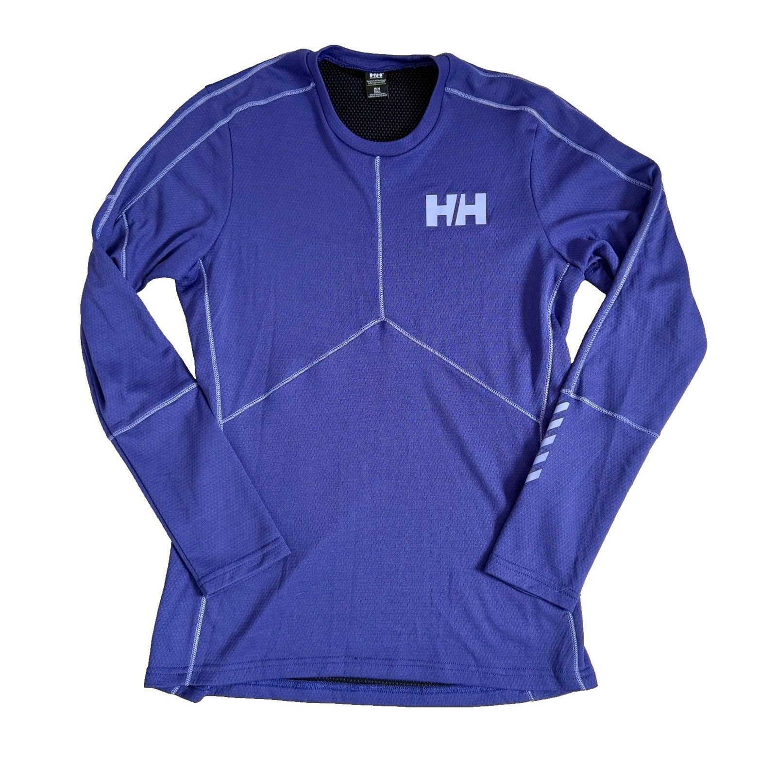 Helly Hansen LIFA base layer top womens M purple long sleeve thermal athleisure