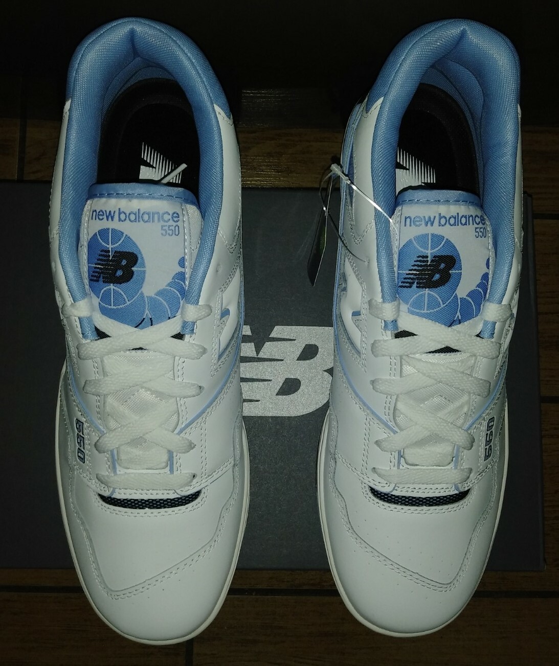 New Balance BB550HL1 UNC White Men’s Size 12