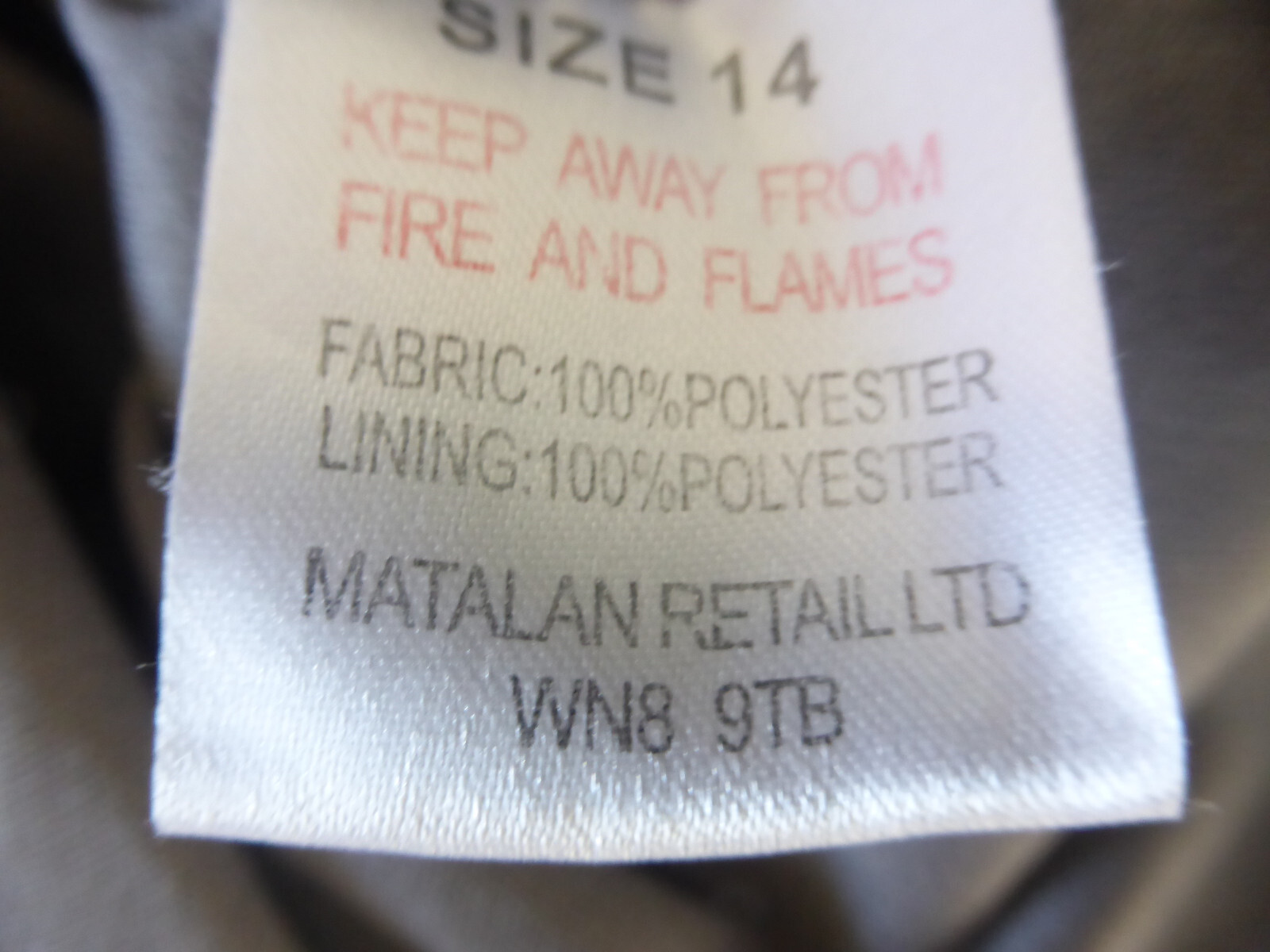 et vous Matalan Loose Blouse Tunic Top Size 14 Grey Purple and Pink Floral