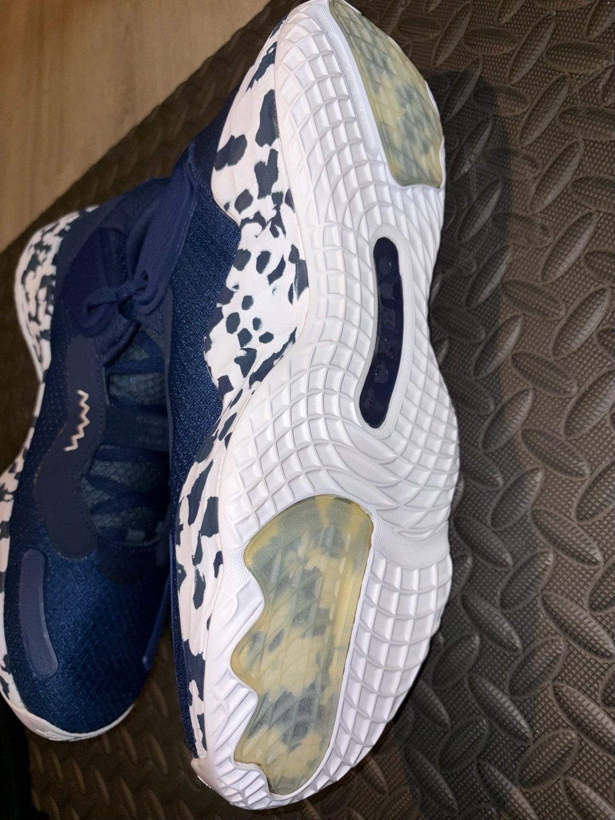 adidas D.O.N. Issue 3 Team Navy Blue Camo Basketball Shoes