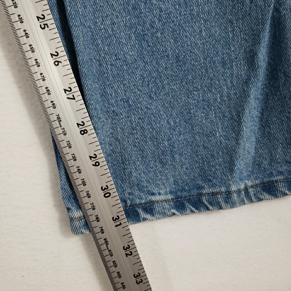 Wrangler Jeans Mens 36×32* Blue Straight Leg Denim Western Workwear