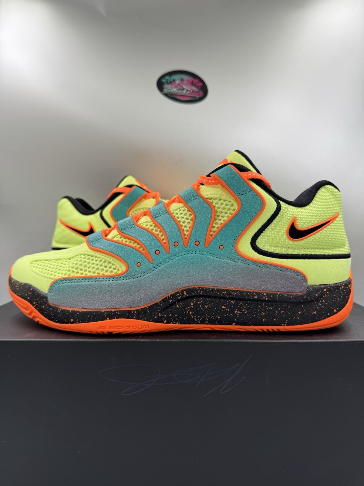 Nike KD 18 NRG Clear Jade Liquid Lime HV1993-301 Size 11