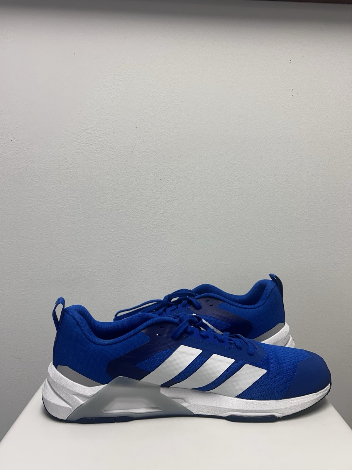 Size 16-Men’s Adidas Dropset Control Trainer Royal Blue White