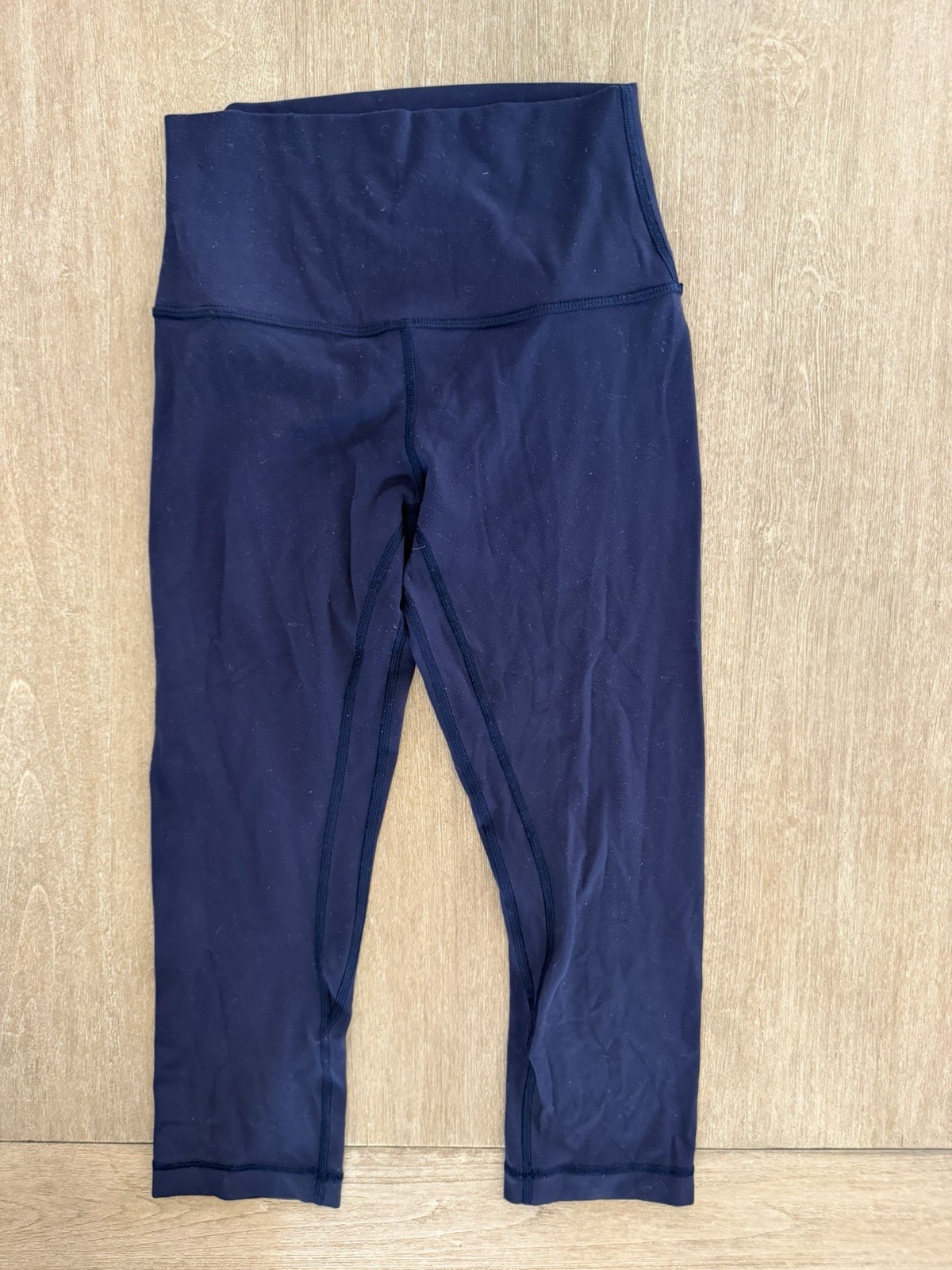 Lululemon Align High-Rise Crop Leggings navy Women’s Size 4 21” Yoga