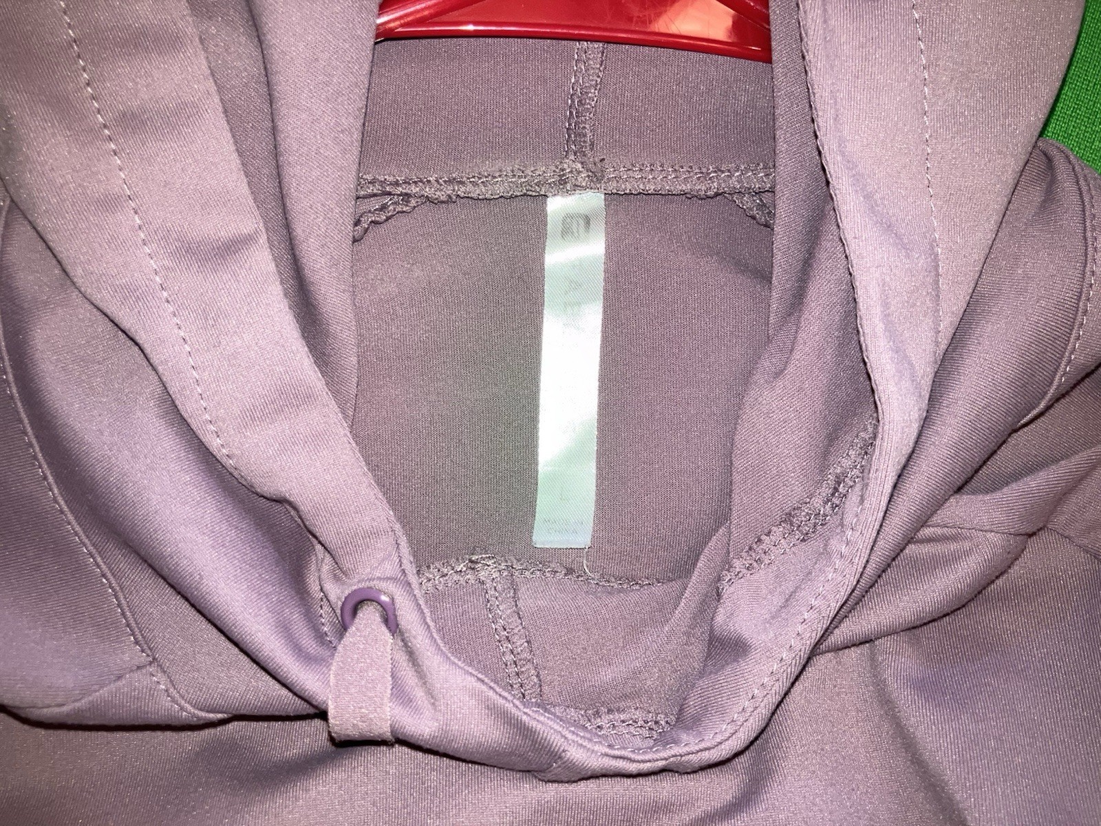 Fabletics Women’s light Purple Hooded Top Size L Excellent Condition