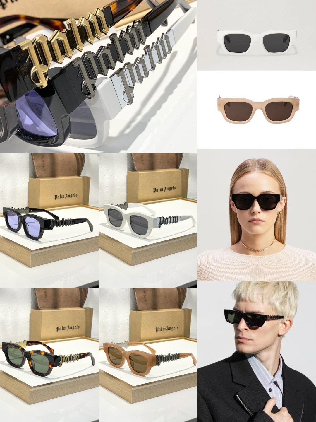 PALM ANGELS PERI042 Unisex Sunglasses Size 51口20-145