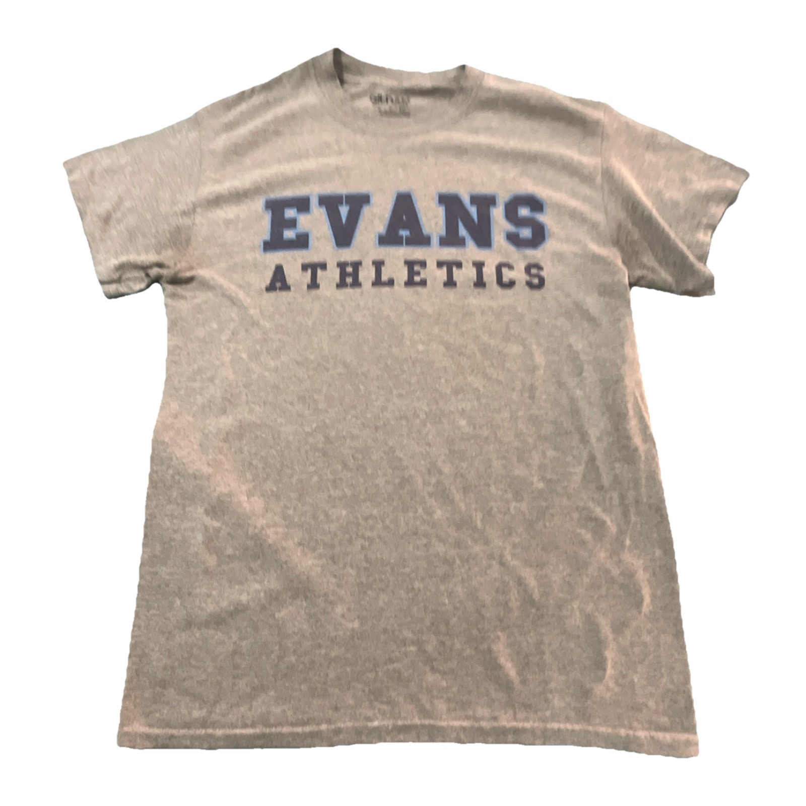 Gildan DryBlend Gray Jersey Crew Neck Men’s Short Sleeve T-Shirt Size S
