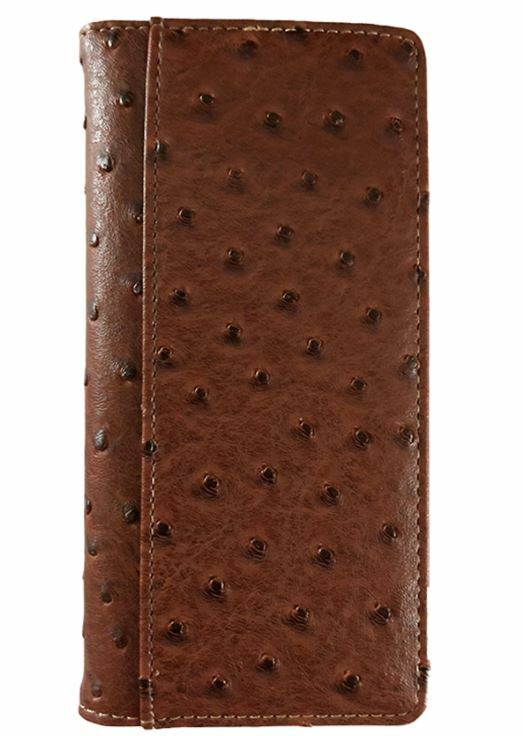 Horse Men Wallet Western Bifold Check Book Style W011-15 Brown