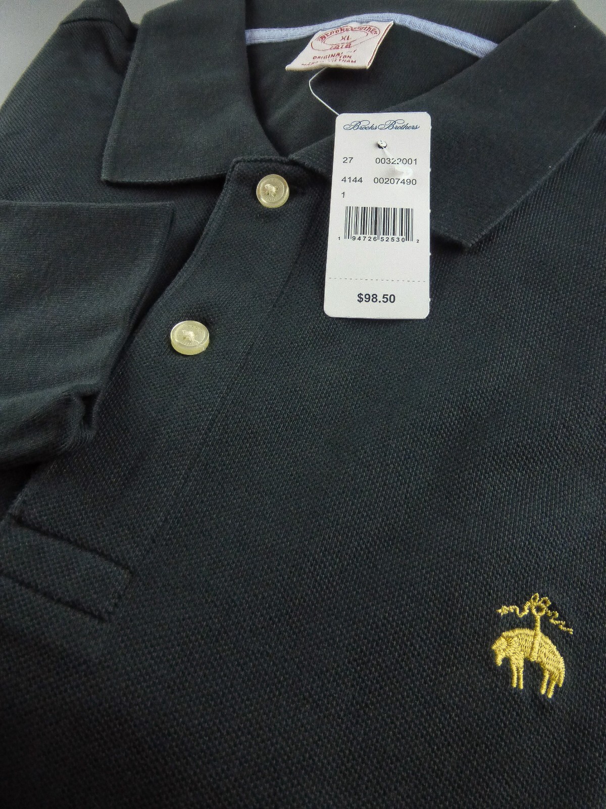 BROOKS BROTHERS LONG SLEEVE POLO SHIRT Men’s – ORIGINAL Fit New $98