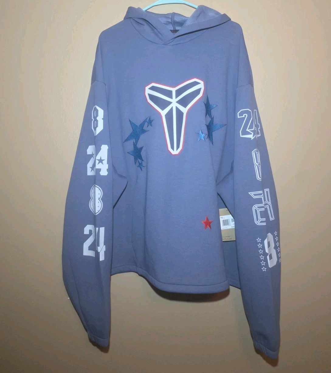 Nike Kobe All Star Weekend Fleece Hoodie Diffused Blue IO0295-491 Men’s Sz 2XL