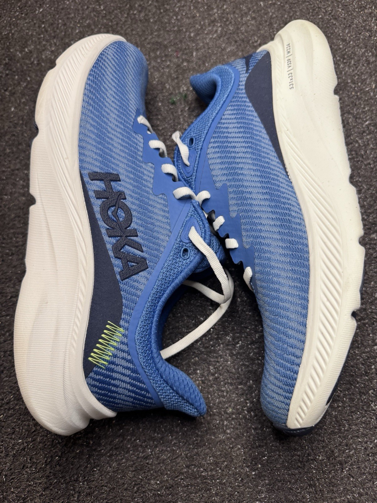 Hoka One One Solimar Men’s Size 9 1123074 Foggy Night/white Running Shoes