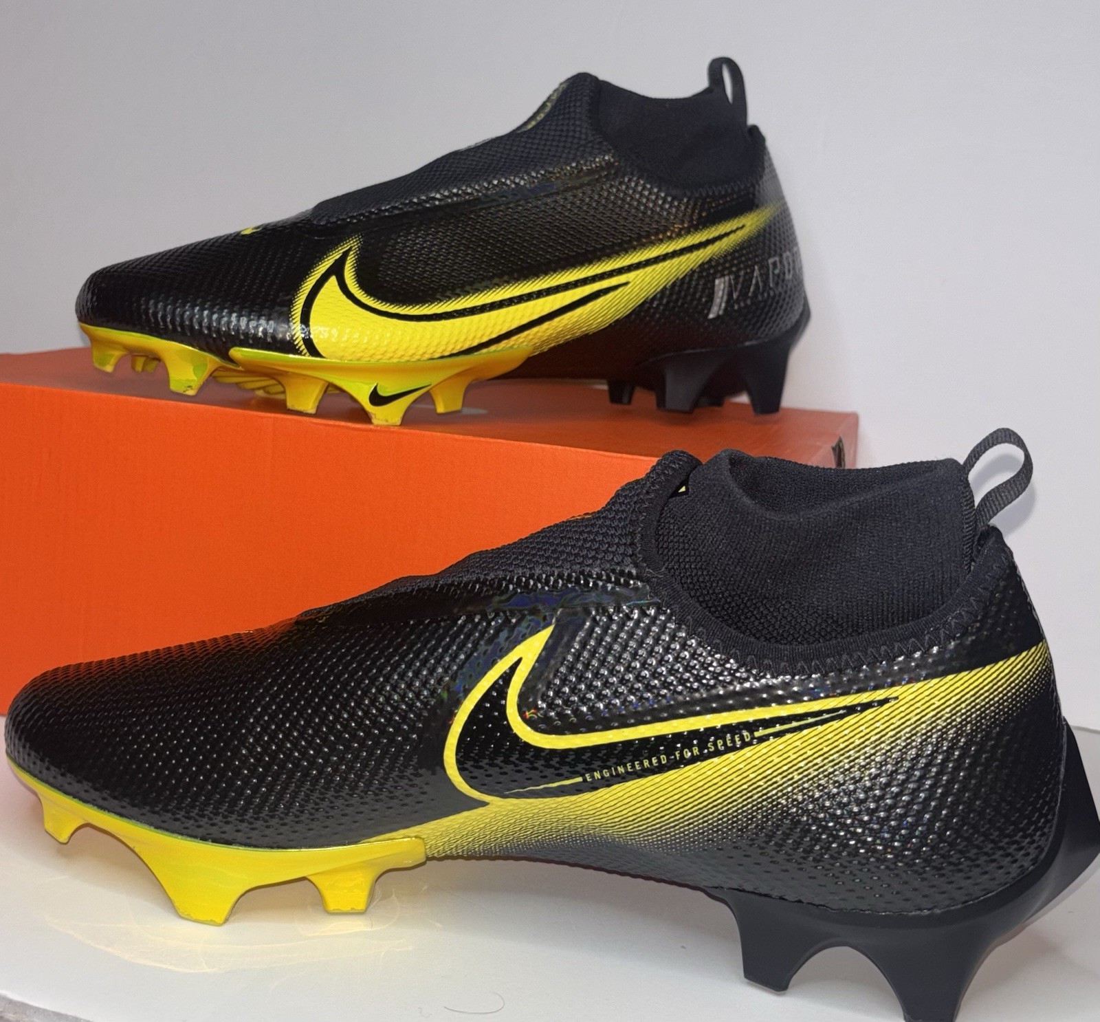 Nike Vapor Edge Pro 360 Oregon Ducks PLAYER EXCLUSIVE 10.5 WD Cleats CV3066-011