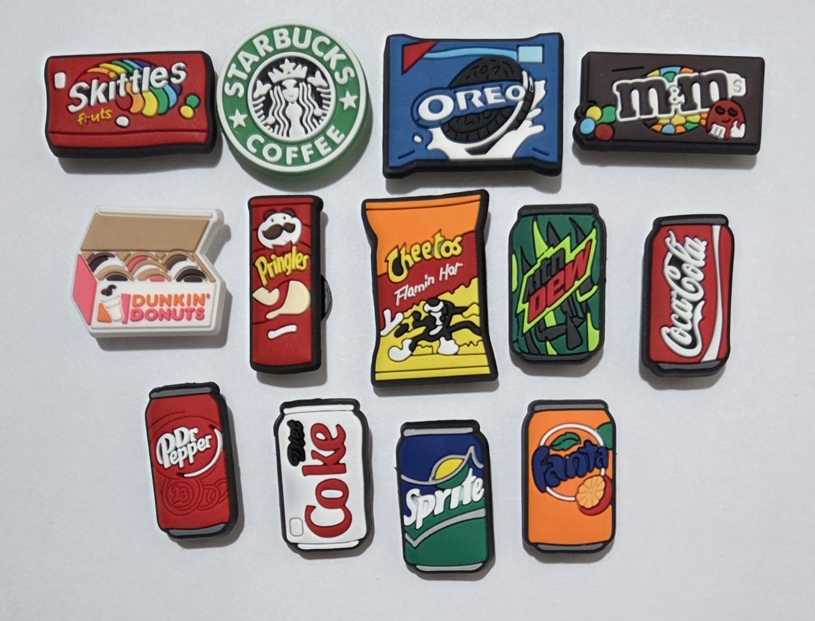 13 Food Charms For Crocs