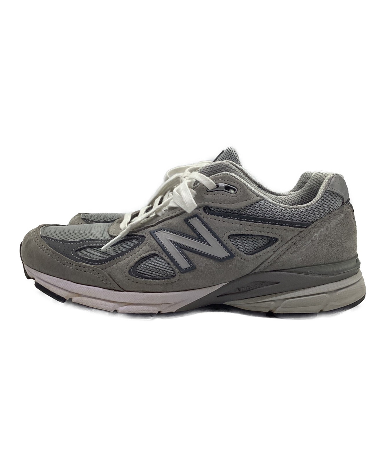 NEW BALANCE Low-Cut Sneakers U990GR4 US8 White