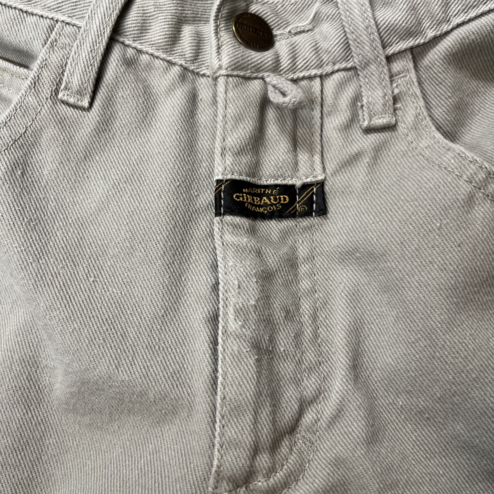 Marithe Francois Girbaud Sz 28 High Waist Taper Streetwear Pants 90’s Fly Tag