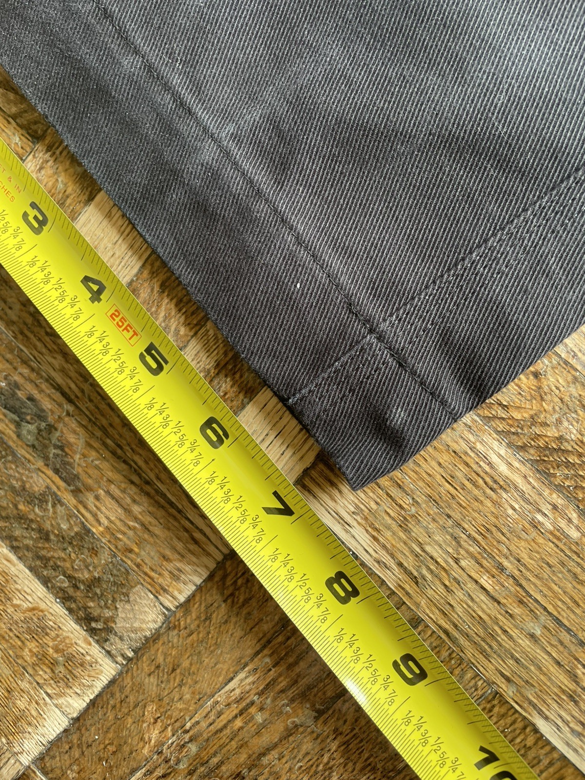 Reigning Champ Freshman Cotton Chino Pants Black RC 5455