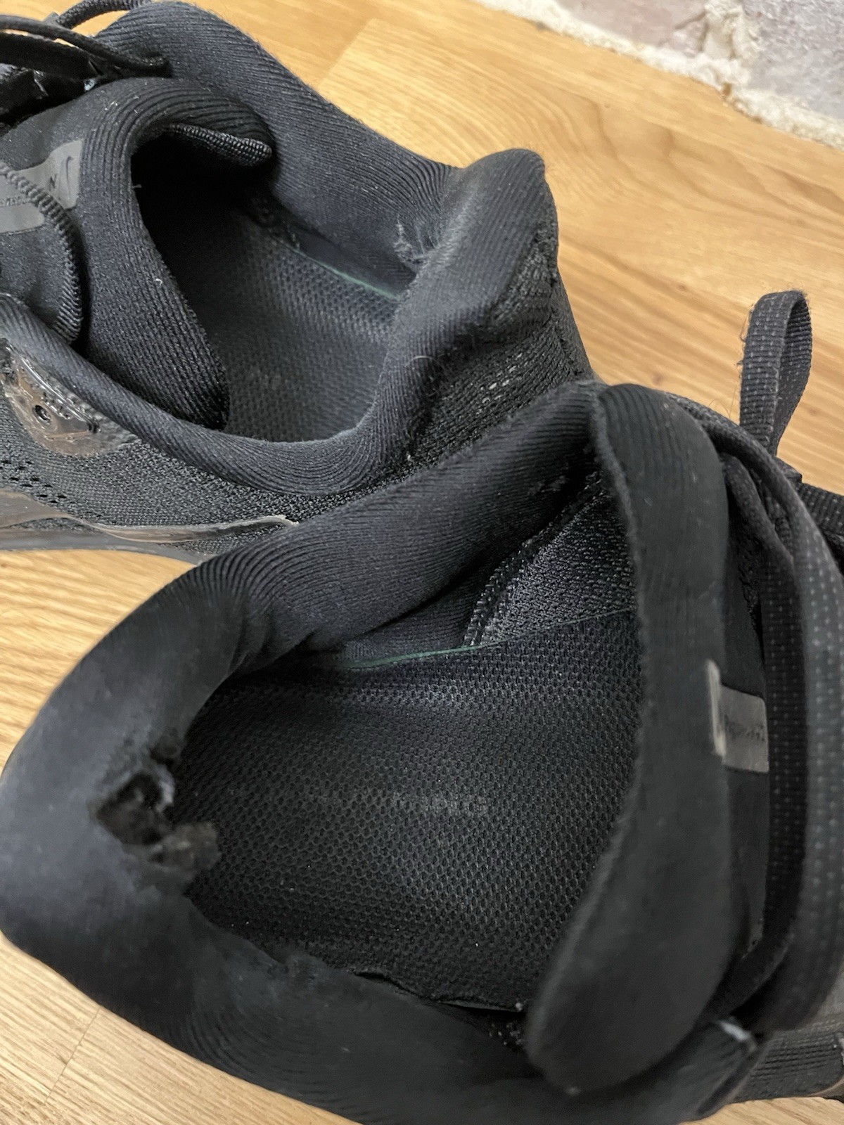 Nike Air Zoom Pegasus 41 ‘Triple Black’ Athletic Sneakers Men’s Size 9.5 Trashed