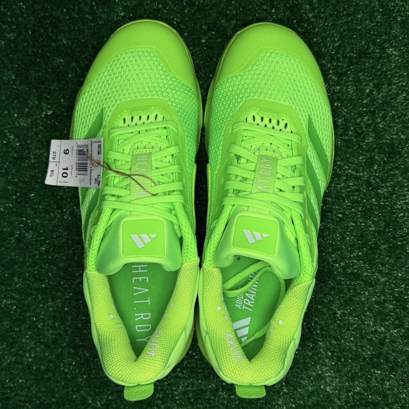 Adidas Dropset 3 Training Shoes Mens 9 Lime Burst Semi Solar Lime IH5248