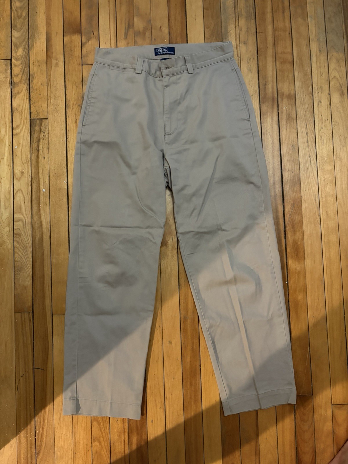 Polo Ralph Lauren Men’s Beige 100% Cotton Chino Pants 32×30