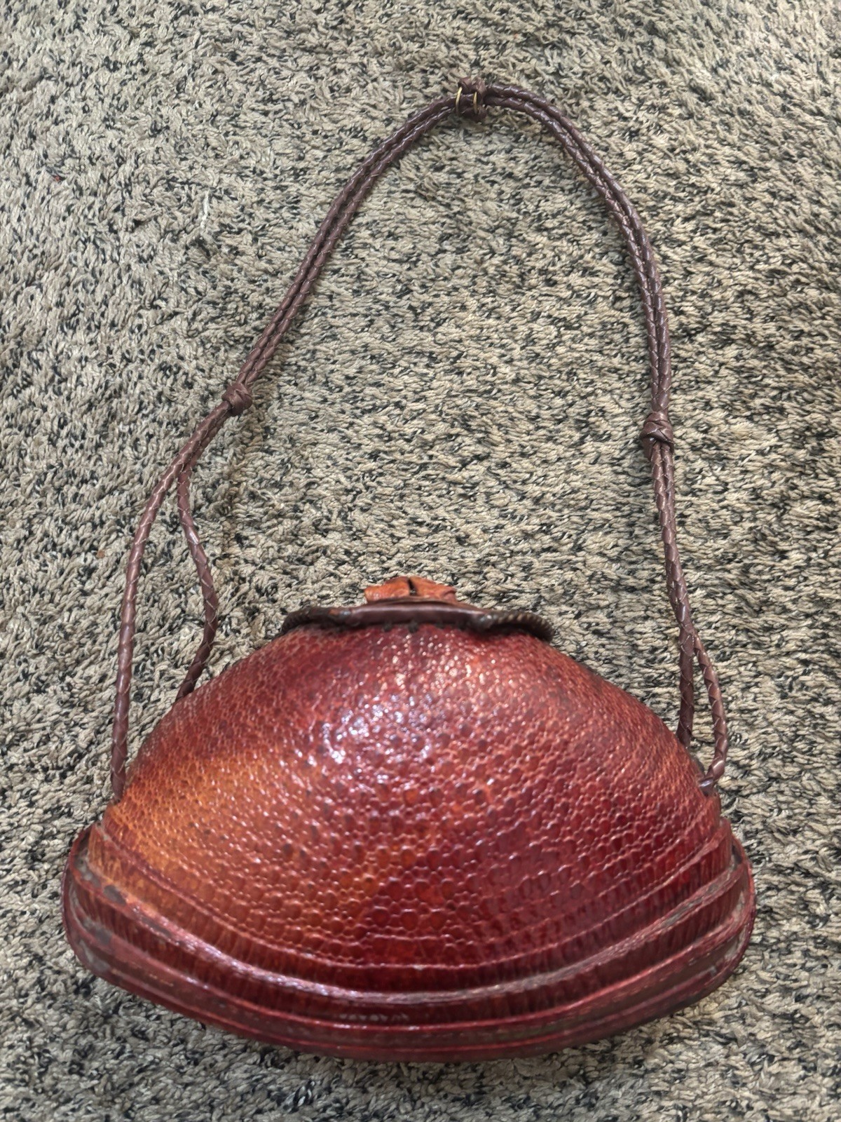 Vintage Genuine Armadillo Purse 🦔 Real Armadillo Shell Leather Bag Rare Western