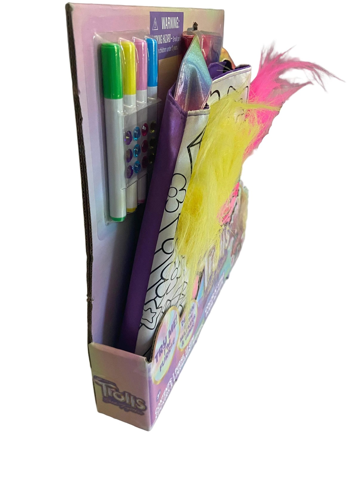 DREAMWORKS TROLLS BAND TOGETHER COLOR N STYLE PURSE ACTIVITY