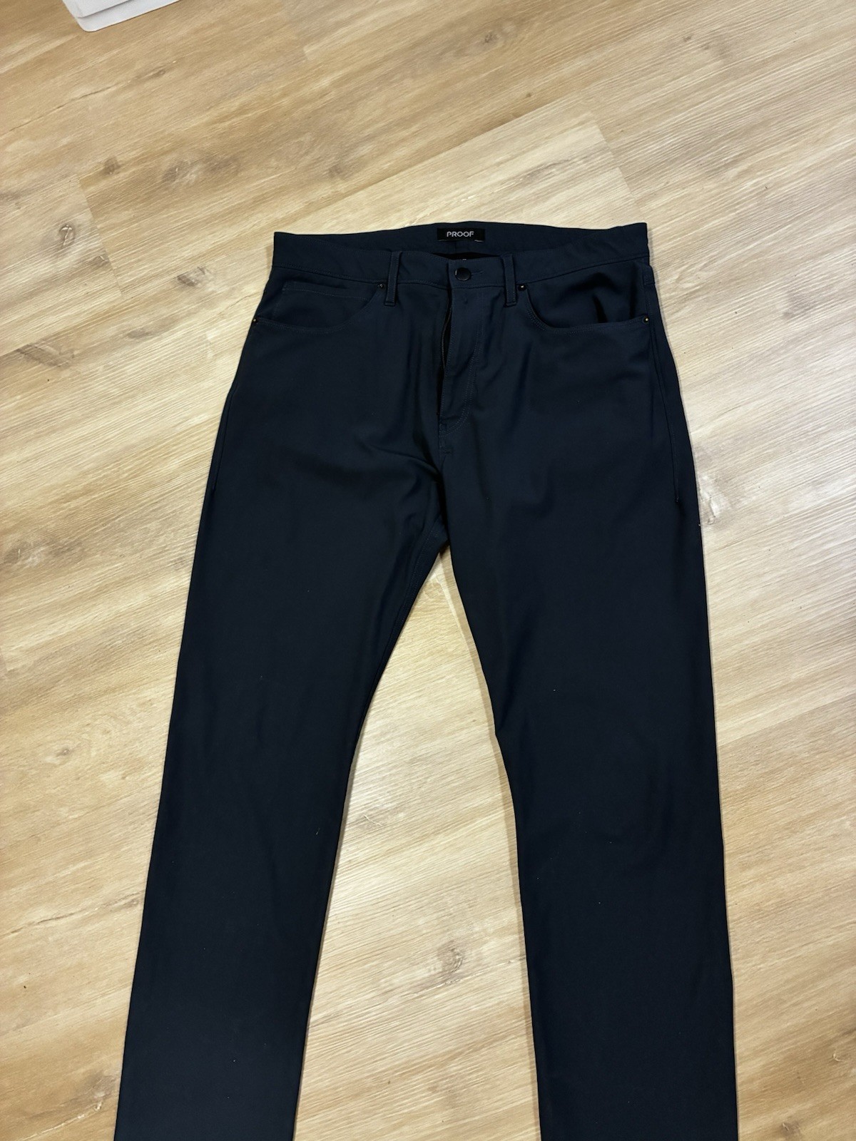 PROOF Men’s Meridian Straight Fit Pants 33W Flat Front 5-Pocket