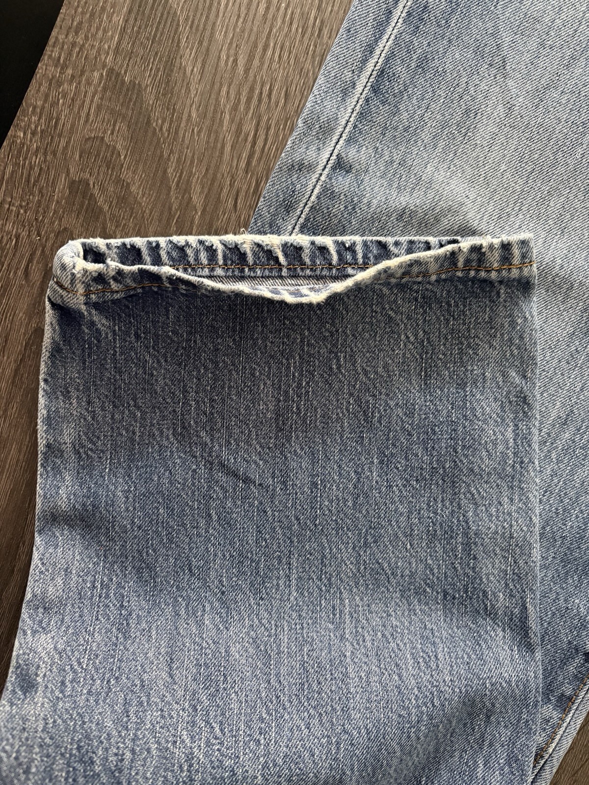 Vintage Levi’s 501 Jeans 34×34 Made in Sri Lanka – Distressed Repair Project