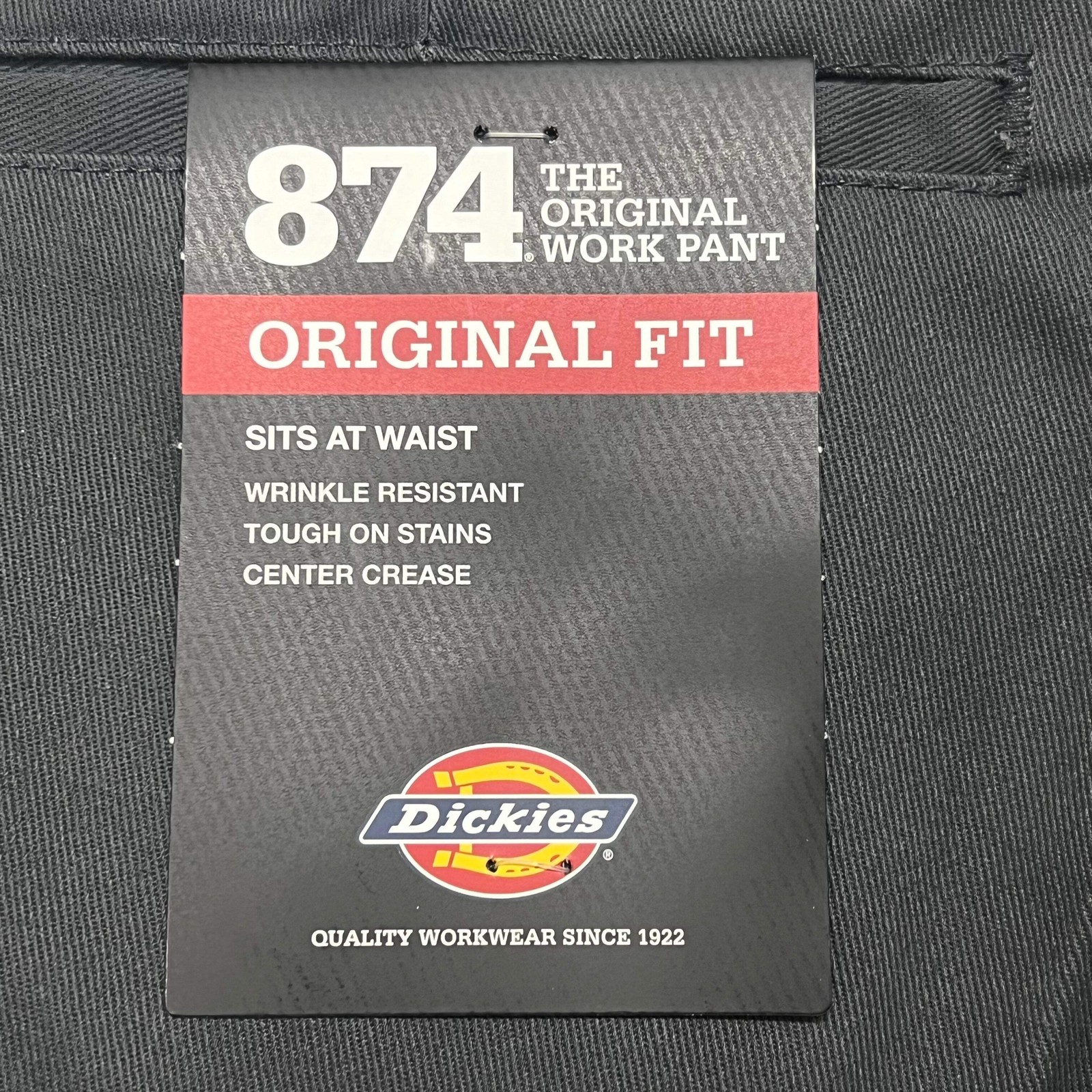 DICKIES Original 874 Original Fit Work Pants Men’s Sz 29X32 Charcoal Grey 874CH