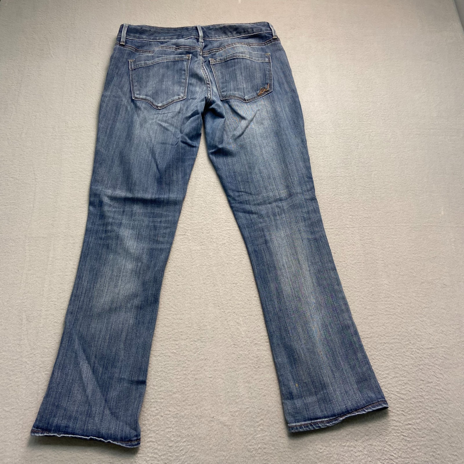 Express Mens Blue Denim Skyscraper Stella Low Rise Bootcut Jeans No Size Tag