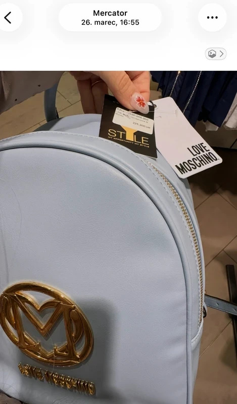 moschino backpack new nwt womens
