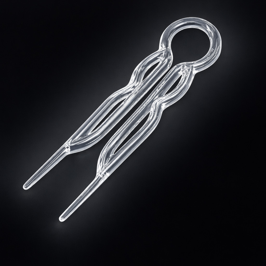 2 x Packs Magic Grip Hairpins 2 1/2″ Clear Crystal (20 Pcs) Good Hair Days