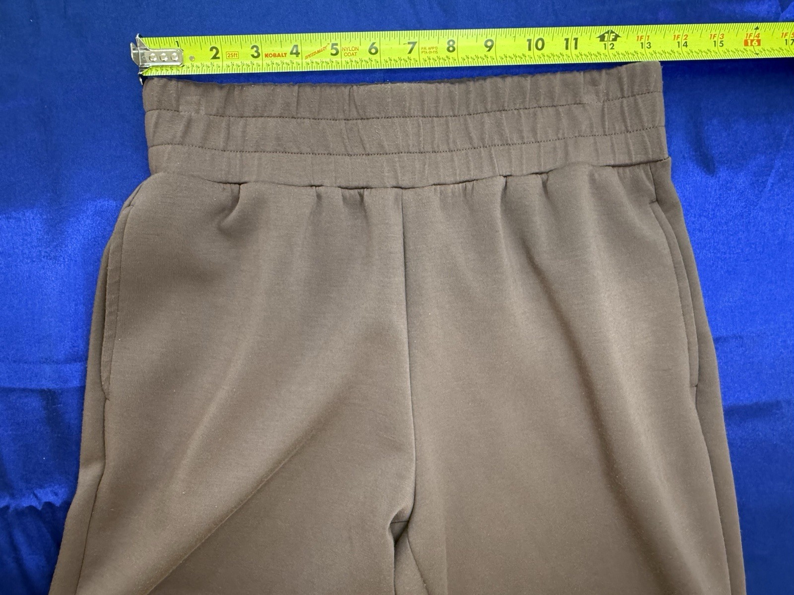 Z By Zella Women’s XS Brown Jogger Pants Soft Sweatpants – Elastic Waist Band