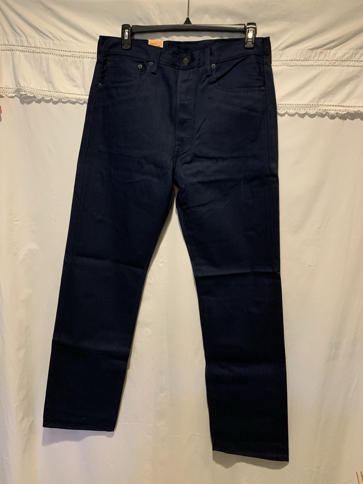 ❤️Levi’s 501XX Midnight Men’s Button Fly Straight Leg Denim Jeans Size 34X34 NWT