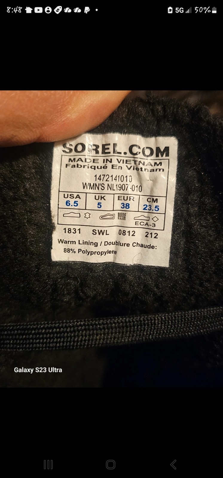 Sorel Tivoli High Waterproof Boots. 6.5. (New Boots) In Great Condition No Box