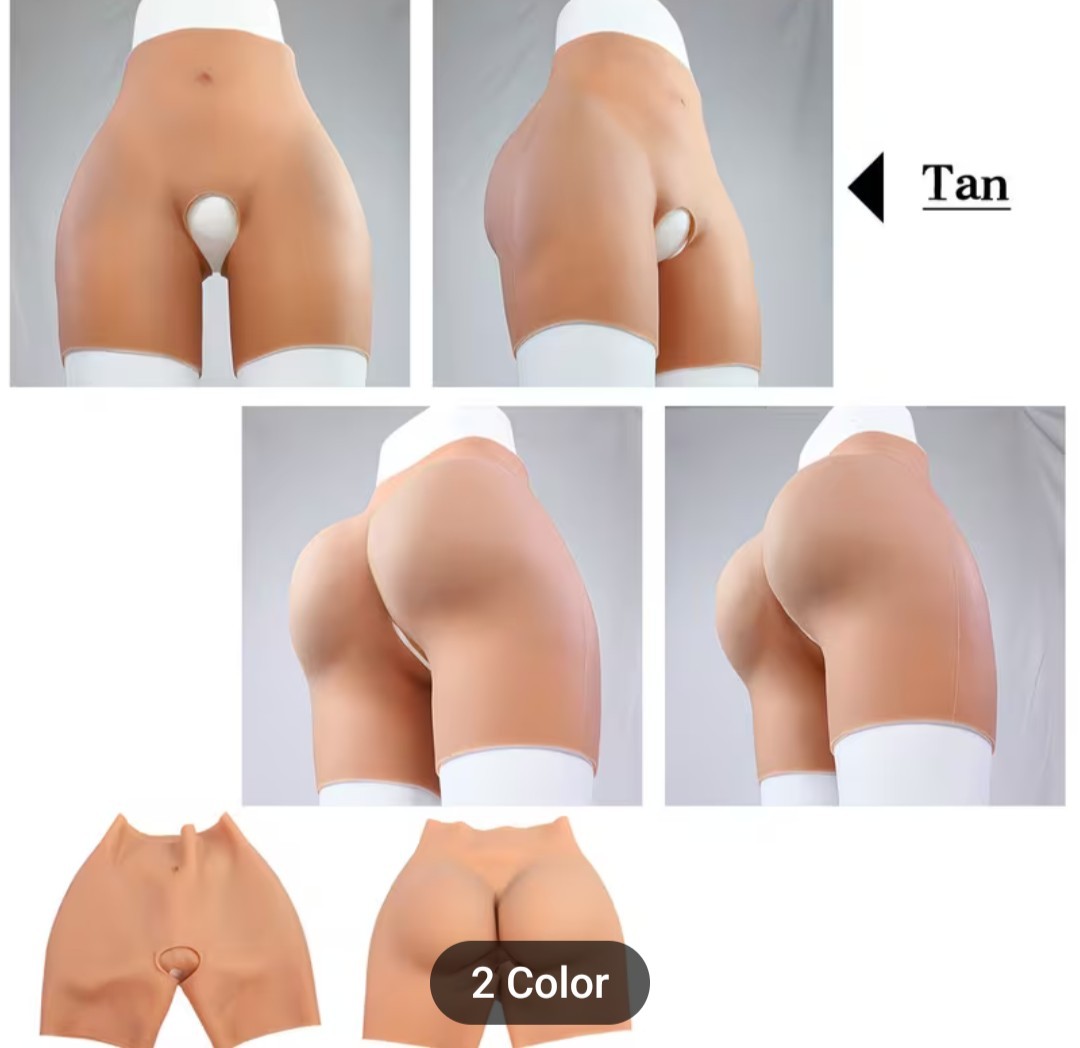 These Silicone Pants Designed to Enlarge The Hips Feature an Open-Cut Style